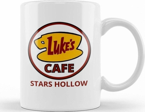 Gilmore Girls Luke'S Cafe Temalı Beyaz Kupa Bardak Porselen