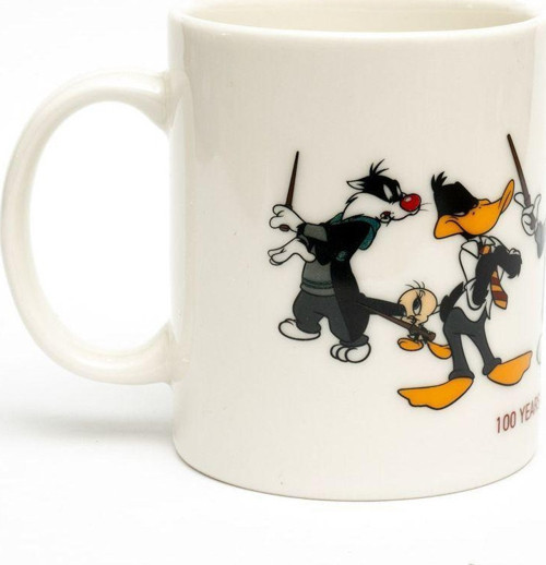 Warner Bros 100.Yıl Özel Seri Looney Tunes Harry Potter Temalı Beyaz Kupa Bardak Porselen