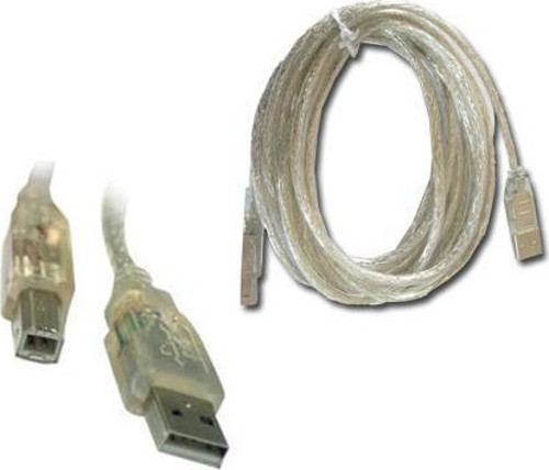 SL-U2003 3mt 2.0 Usb Şeffaf Yazıcı Kablosu
