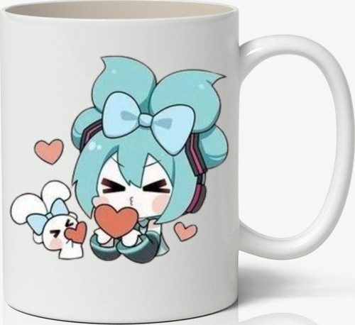 Hatsune Miku One Piece Anime Naruto Death Note Hellsing Temalı Kupa Bardak Arkadaşa Sevgiliye Hediye
