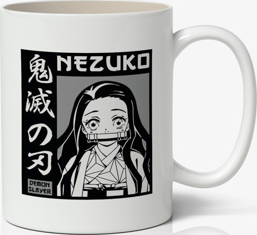 Kişiye Özel Demon Slayer Nezuko Anime Temalı Baskılı Kupa Bardak