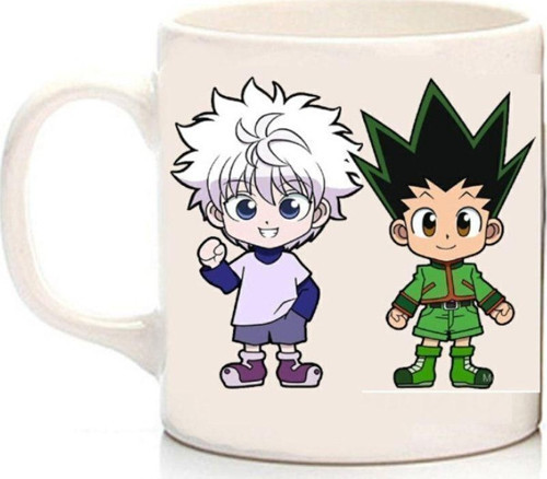 Anime Hunter X Hunter : Killua Zoldyck And Gon Freecss Temalı Kupa Bardak