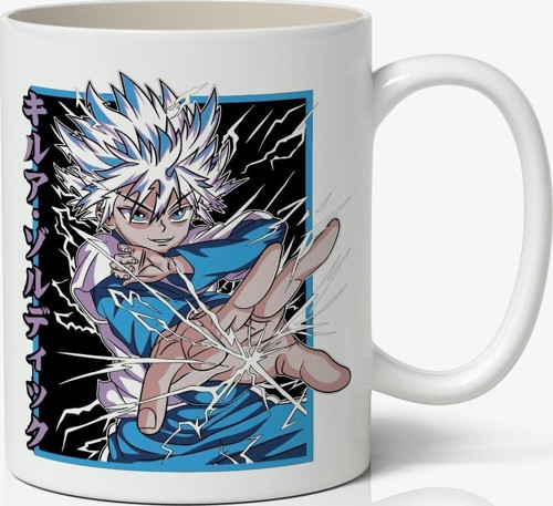 Hunter × Hunter Zoldyck Killua Anime Temalı Kupa Bardak - Sevgiliye Arkadaşa Hediye