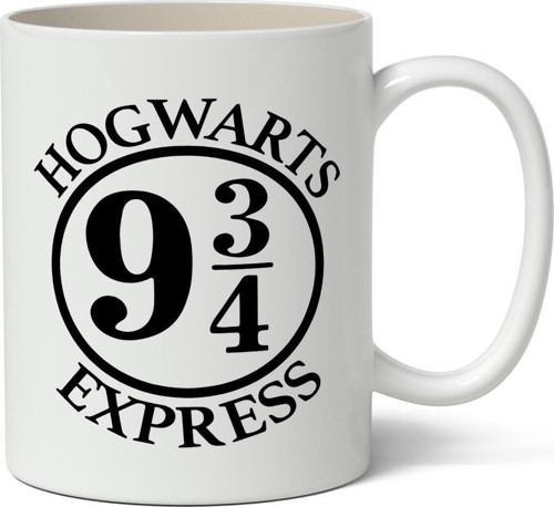 Harry Potter Hogwarts Express Beyaz Porselen Kupa Bardak Sevgiliye Arkadaşa Hediye