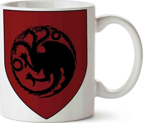 Game Of Thrones World Of A Song Ice And Fire Logo Porselen Kupa Bardak