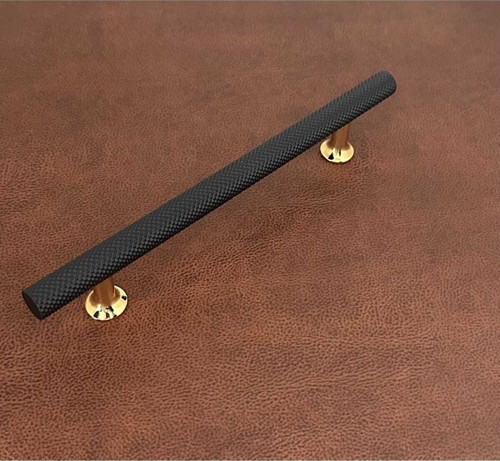 Doruk Siyah Gold Tv Ünitesi Vestiyer Yatak Odası Mutfak Dolap Çekmece Kulpu 128 Mm (128 Cm) 20 Adet