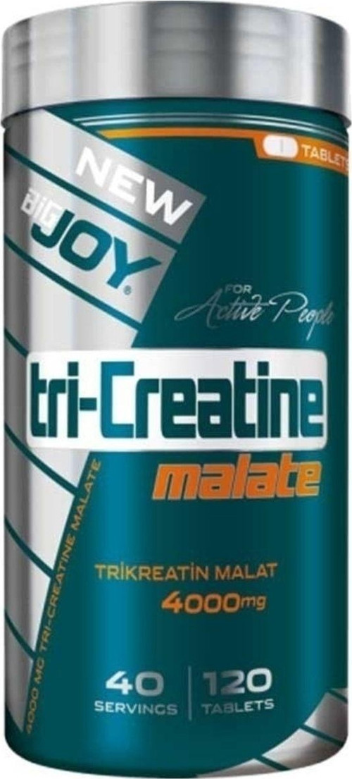 Creabig Creatin Tri-Creatine Malate Trikreatin Amino Asit 120 Tablet