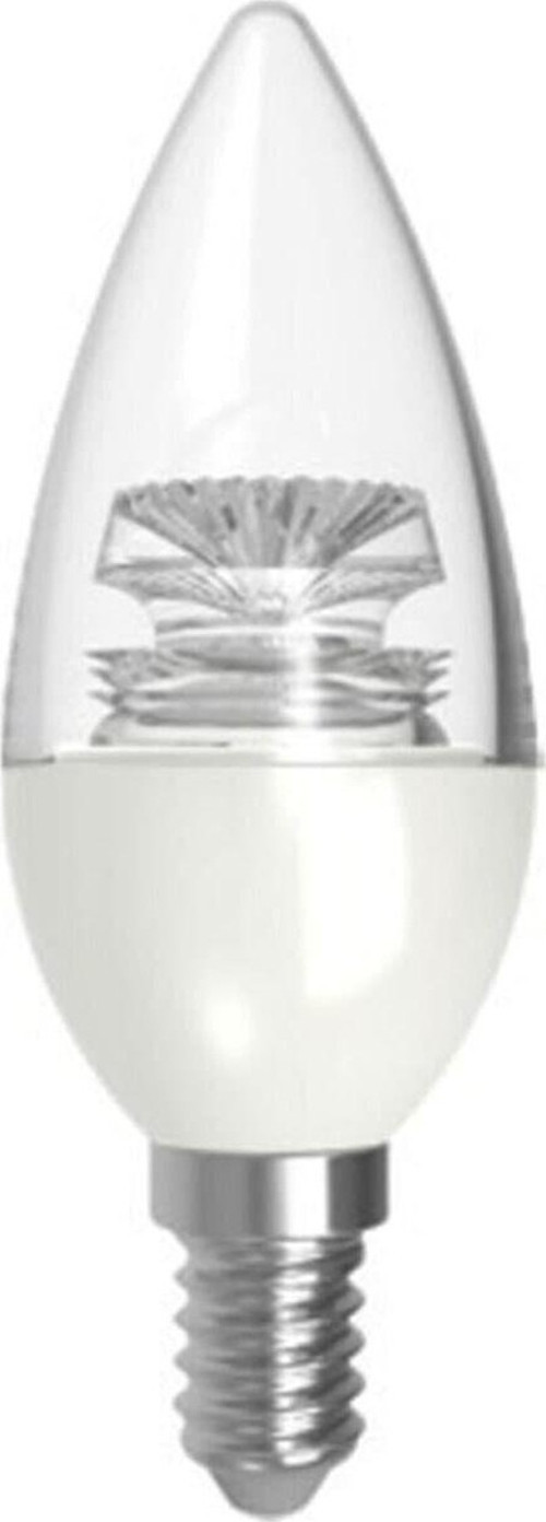 5,5 W Led Mum Ampul Şeffaf E14 6500K Beyaz Işık 320604 10 Adet