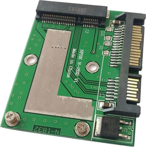 Msata To Sata Çevirici Msata (Mini Sata) Ssd To Sata Çevirici Dönüştürücü Adaptör Mini Pcıe Msata