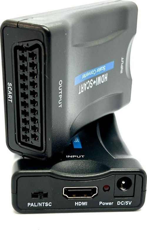 Hdmı'Dan Scart'A Kompozit Video Dönüştürücü + Stereo Ses Hdmi Scart Çevirici Hdmı To Skart