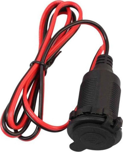 Dişi Araç Çakmaklık Uzatıcı Soket Vidalı Çakmaklık Soketi 12V/24V