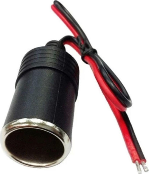 Araç Çakmaklık Uzatıcı Dişi Kablo Boş Çakmak Soketi 12V - 24V