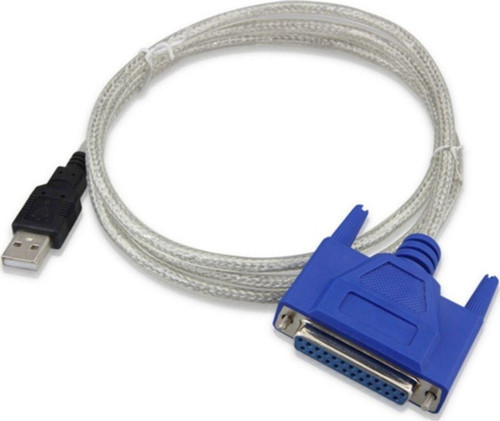 Usb 2.0 25 Pin Db25 Dişi Paralel Port Kablosu Ieee 1284 12Mbps Usb Paralel Yazıcı Kablosu
