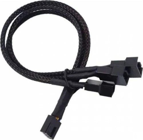 4 Pin 3'Lü Fan Çoklayıcı Fan Splitter Fan Çoğaltıcı 4Pin 3 Pin 4 Pin Fan Kablosu 4P Dişi 3+3+4P