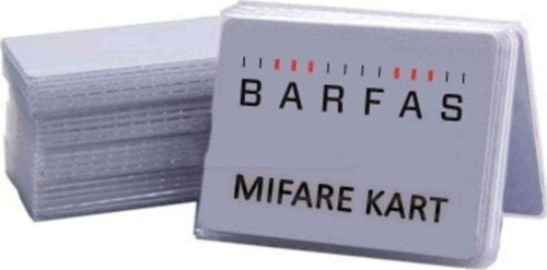 Mifare (13.56Mhz) Personel Kartı 100'Lü - Bg0404