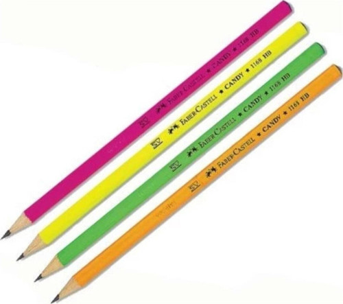 Candy Kurşun Kalem -4 Adet