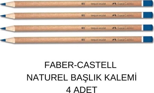Naturel Kırmızı Mavi Kalem
