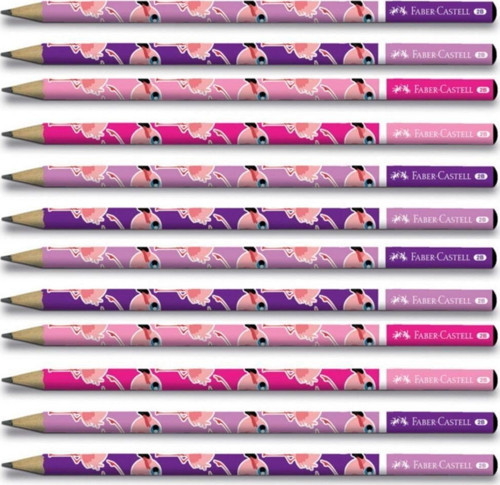 Flamingo 2B Yuvarlak Kurşun Kalem 12 Li Paket