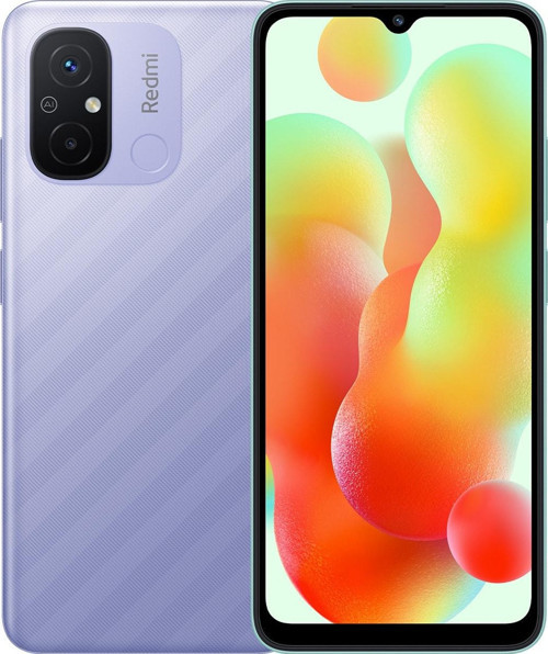 Redmi 12c 4gb+128gb Mor ( Türkiye Garantili) Cep Telefonu