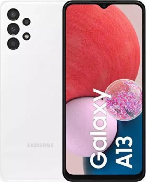 Galaxy A13 4 GB+128 GB Beyaz Cep Telefonu (Samsung Türkiye Garantili)