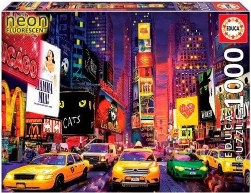 18499 Times Square New York 1000 Parça Puzzle