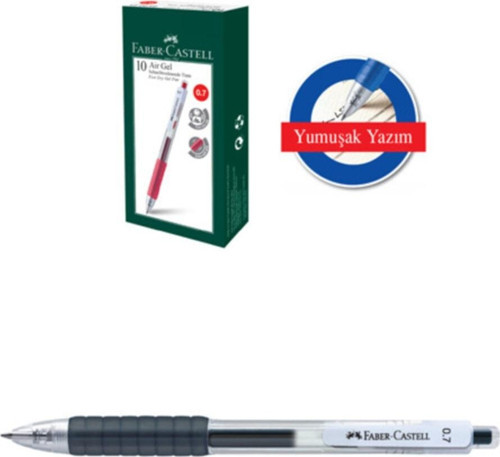 Tükenmez Kalem Air Jel 0.7 Siyah 64 02 99 (10 Lu Kutu)