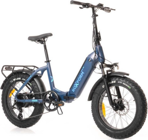 Ural 20" Elektrikli Bisiklet - Şehir İçi Kullanım için İdeal, 60-80 KM Menzil, E-bike Lacivert