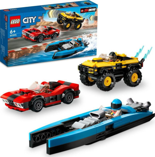 City Kombo Yarış Paketi 60395 - 6 Yaş ve Üzeri Çocuklar İçin