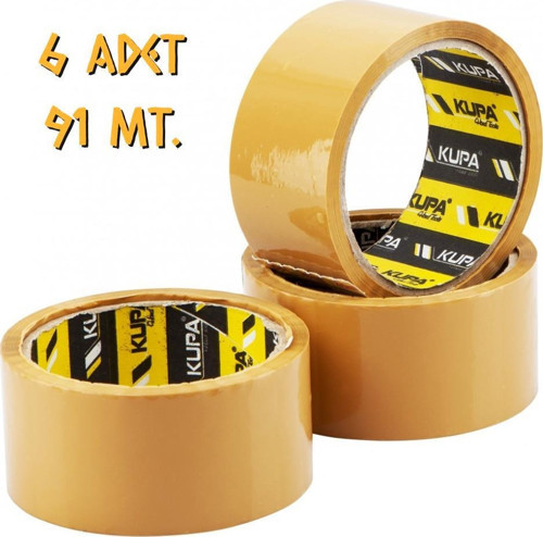 Koli Bandı Kahverengi 45 mm X 91 mt. - 6 Adet