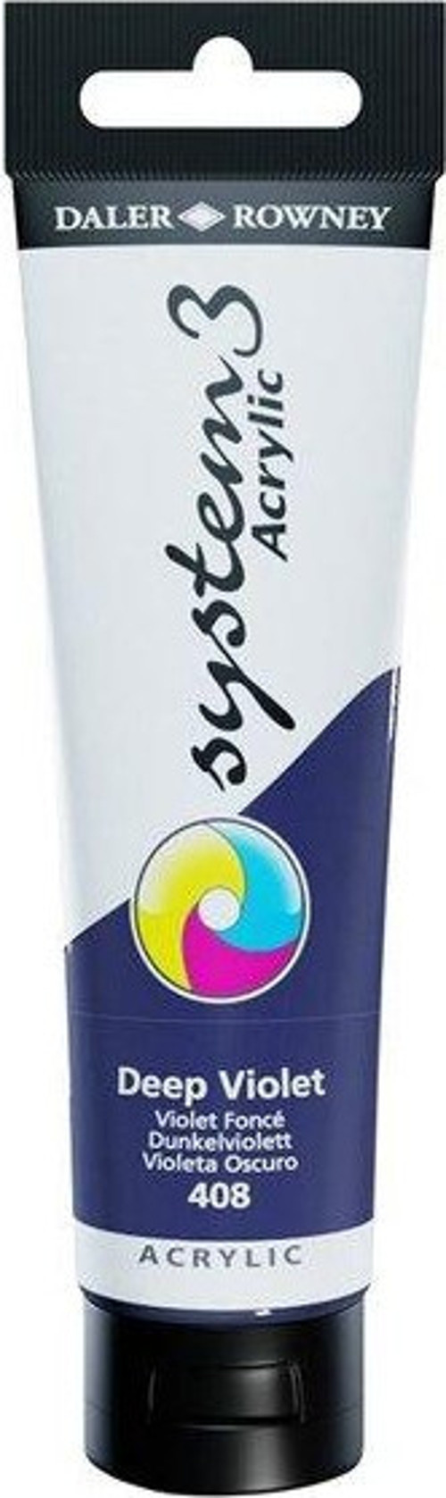 Akrilik Boya System 3 Orıgınal 150 ml Deep Vıolet 129150408