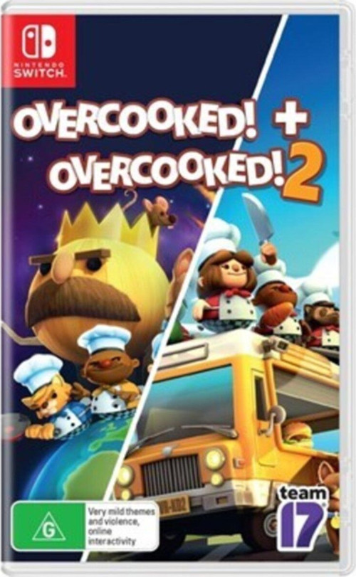 Switch Overcooked + Overcooked 2 Oyun