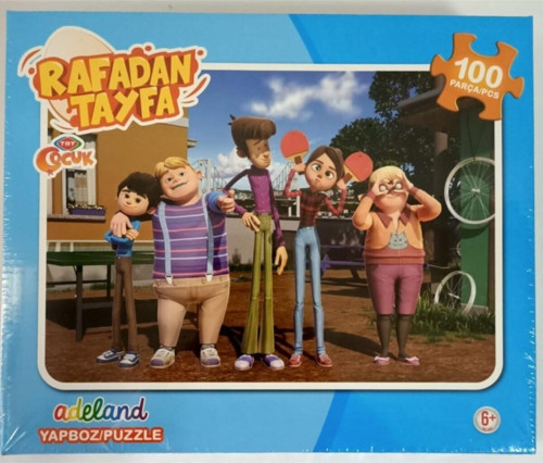Trt Rafadan Tayfa Kutulu Puzzle 100'Lü