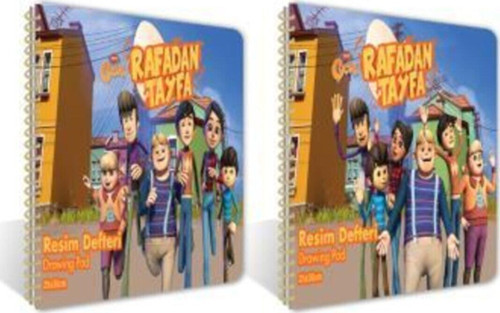 Rafadan Tayfa Resim Defteri 25 X 35 Cm