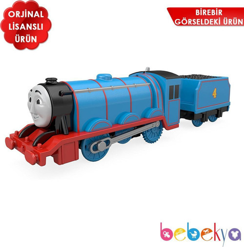 HB Orjinal Fisher Price Thomas ve Arkadaşları Motorlu Büyük Trenler GORDON Thomas & Friends TrackMaster Motorlu Tren