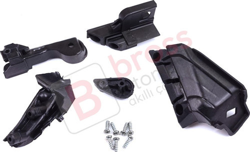 Opel Astra J MK4 P10 2009-2015 4/5 Kapı GTC 2011-2018 13335737 İçin Sol Ön Far Ayak Tamir Seti
