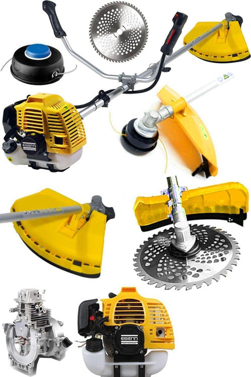 Alman Yellow Touch Yan Tipi 20 Hp Metal Şanzuman Ot Çim Çalı Çayı Biçme Tırpanı
