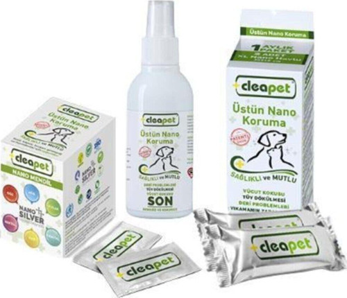 Kedi Bakım Ürünleri Maxi Sağlık 1 Kutu Havlu 1 Adet Nano Sprey 150Ml 1 Kutu Nano Mendil