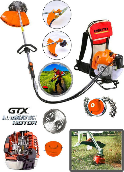 Alman Teknology Spx Özel Motor 20 Hp Sırt Tipi Ot Çim Çalı Biçme Tırpanı