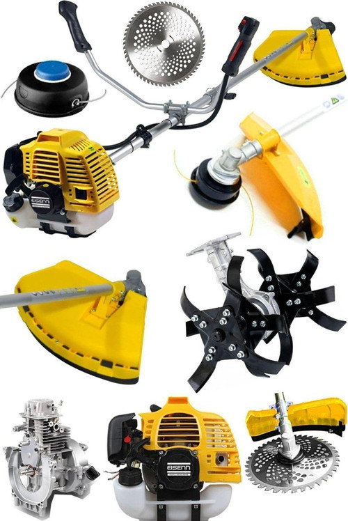 Alman G-Torq Yellow 20 Hp Yan Tipi Benzinli Çalı Çim Biçme Tırpanı Akrobat Çapa Aparatı