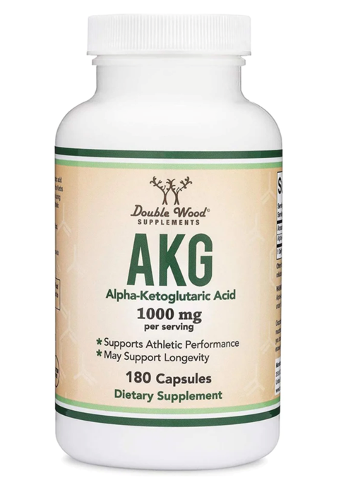 Alpha-Ketoglutaric Acid (AKG) 1000mg 180 Capsul. Usa Version.3736