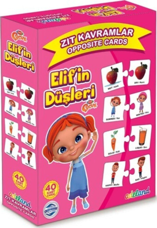 Trt Çocuk Elif'İn Düşleri Zıt Kavramlar