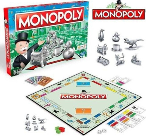 Games Monopoly Klasik - Yeni Piyon Serisi - Aile Oyunu