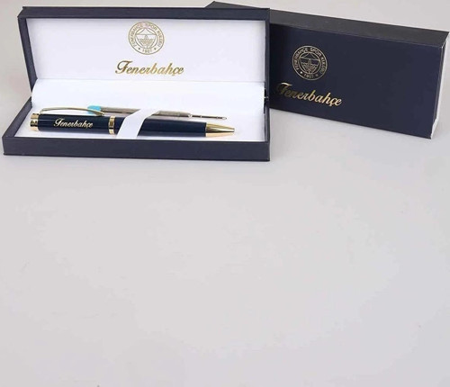 FENERBAHÇELİ ÖZEL KUTULU PREMIUM TÜKENMEZ KALEM 2023 YENİ SEZON