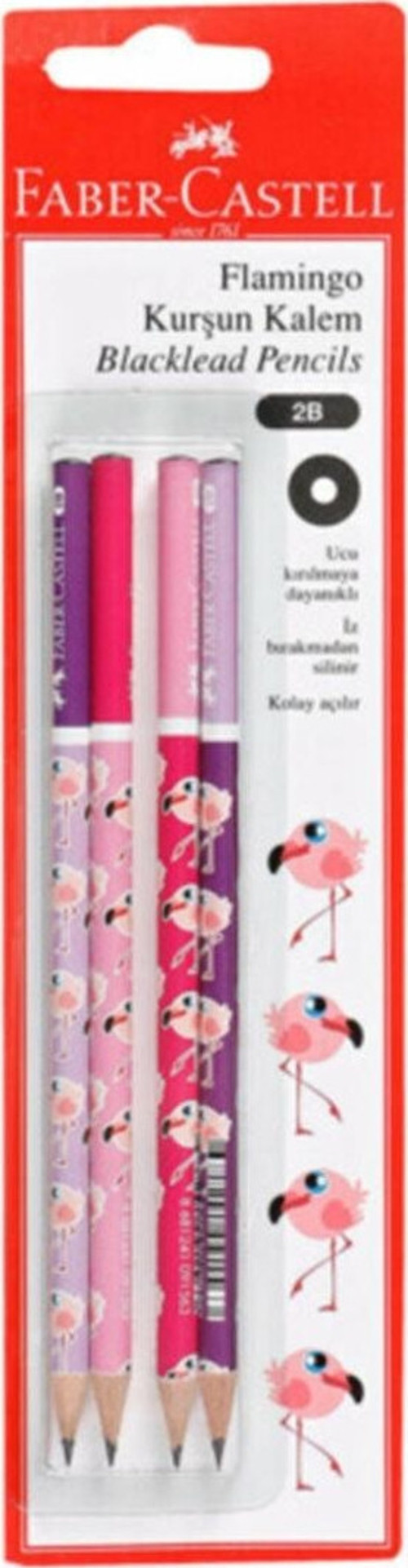Flamingo Kurşun Kalem 4Lu