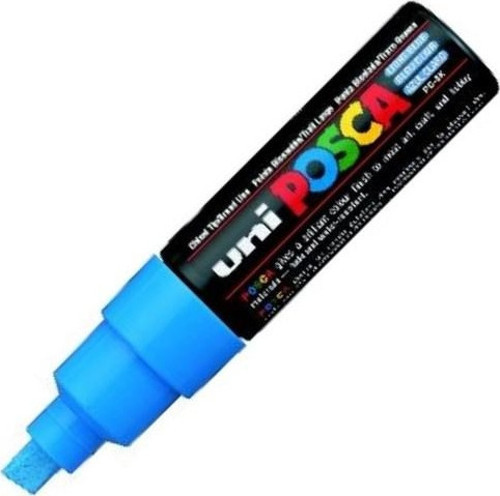 POSTER MARKÖRÜ POSCA PC-8K 8.0 AÇIK MAVİ - (6 Adet)