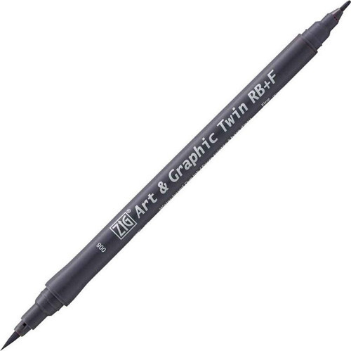 ZIG ART-GRAPHIC TWIN RB TUT-95 8 GRAY - (6 Adet)