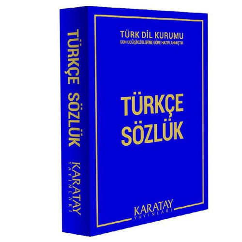 4E Sözlük Türkçe Ortaokul Yeni Biala Plastik Kapak 1.Hamur 512 SYF. Mavi Karatay Yayınevi