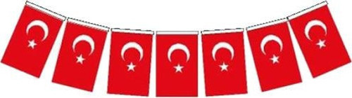 Kağıt Bayrak Türk İpli 50 Li Büyük Vt809