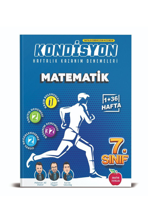 Newton Yayınları Yayınları 7 Sınıf Matematik Kondisyon Haftalık Kazanım Deneme
