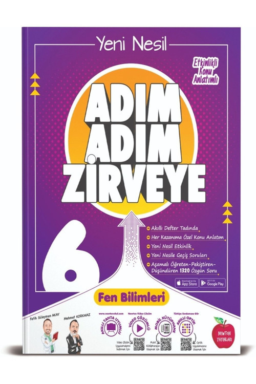 Newton Yayınları 6.Sınıf Fen Bilimleri Adım Adım Zirveye Soru Bankası
